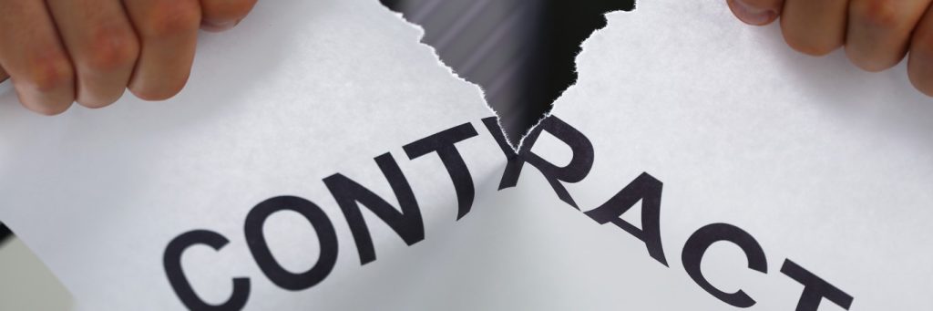 terminated contract
